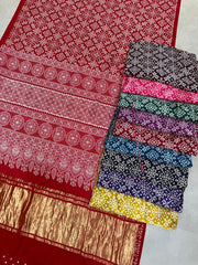 Modal Silk Ajarkh Patola Saree