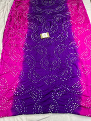 Pure Gaji Silk Fancy Bandhej Saree